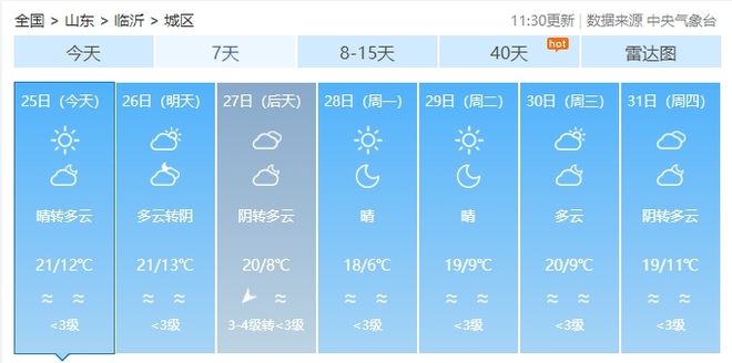 日影响山东临沭接下来……凯发k8冷空气来了！周(图1)